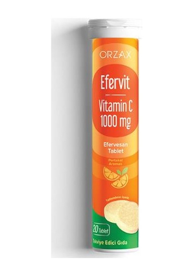 Ocean Efervit Vitamin C 1000 Mg 20 Tablet 8'li Paket