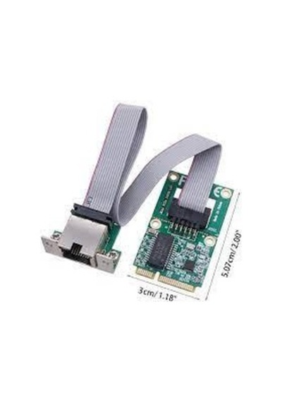 Mini pcı e gigabit ethernet kartı  Mini PCIE Ağ Kartı 1000Mb NIC RJ45 LAN Adaptörü