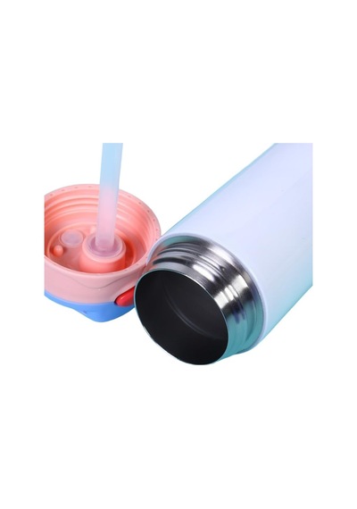 Çelik İçli Termos 360 Ml Turkuaz Skm008 Çok Renkli