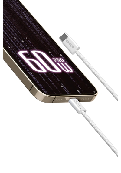 Onopo İ15 Pro 60 W Örgülü Kablo Type-C To Type-C Şarj Ve Data Kablosu