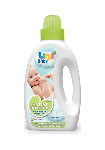 Uni Baby Hassas Dokunuş Çamaşır Deterjanı 1,5 L 4 Adet Diğer