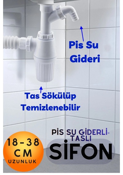 Çift Giderli Lavabo Sifonu Körük Sökülebilir Taslı Temizlenebilir Mutfak Banyo Lavabo Evye Gider Borusu Pis Su Tahliye Hortumu Komple Set Paslanmaz Koku Önleyici Takım Çift Giderli Lavabo Sifonu Körük Sökülebilir Taslı Temizlenebilir Mutfak Banyo Lavabo Evye Gider Borusu Pis Su Tahliye Hortumu Komple Set Paslanmaz Koku Önleyici Takım
