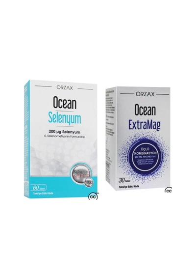 Ocean Selenyum 200 Mcg 60 Tablet + Ocean Extramag Üçlü Kombinasyon 30 Tablet -Avantaj Paketi