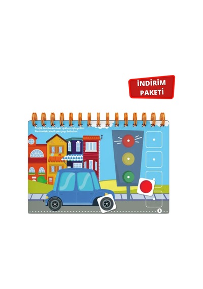 12-24 Ay Cırt Ve Cırt Ile Konuşma Vakti / Kes Boya Yapıştır- Taşıtlar