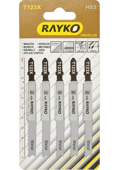 Rayko Dekupaj Bıçağı Metal 5Li T123X