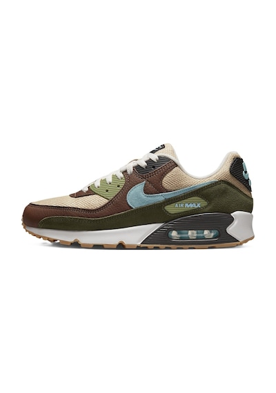 Nike Air Max 90 Leather Sneaker Green Hakiki Deri Unisex Günlük Spor Ayakkabı Yeşil Yeşil