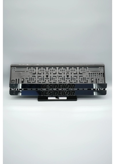 Yes Dekor Gümüş Pleksi Araba Plakalığı - 848647946