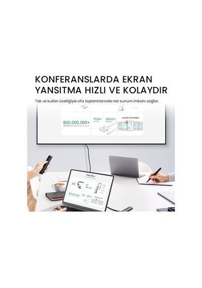 Veggieg Type-c Pd100w 5 Portlu 4k 30hz Hdmı 100mbps Ethernet Usb 2.0 + Usb 3.0 Çoklayıcı Hub