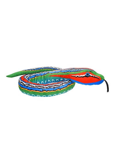 Wild Republic Yeşil Mavi Kırmızı Yılan 137 Cm 23526 Çok Renkli