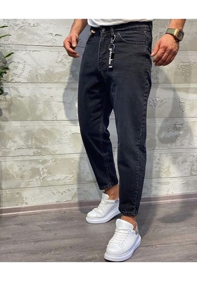 Oliggopol Erkek Boyfriend Jeans Likralı Kot Pantolon