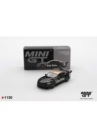 Mini Gt 1/64 1130 Shelby Gt500 Dragon Snake Concept Black / Gold