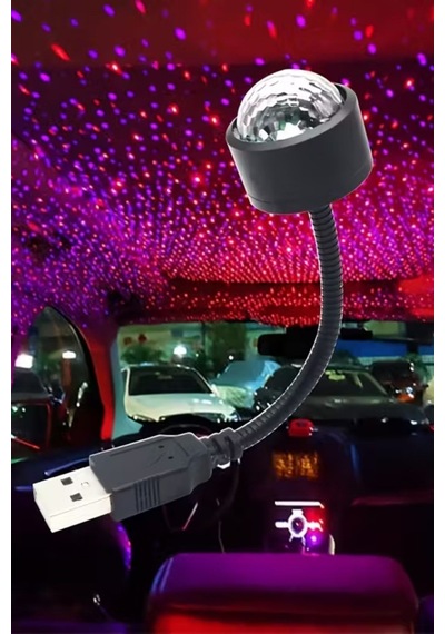 Uravas Store Usb Sese Duyarlı 8 Farklı Mod Işıklı Led Atmosfer Işığı Ambiyans Aydınlatması