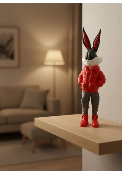 Bugs Bunny Dekoratif Figür