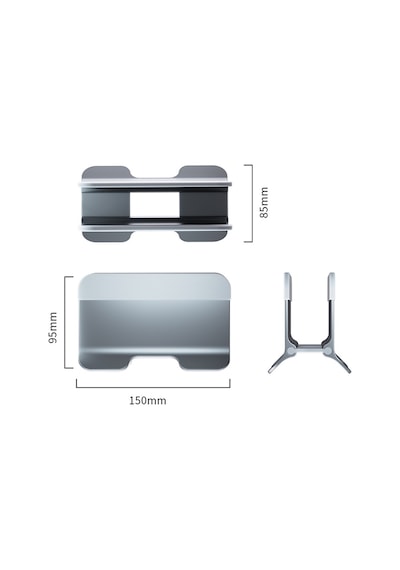 Orico Alüminyum Notebook Apple Uyumlu MacBook Dikey Masaüstü Standı