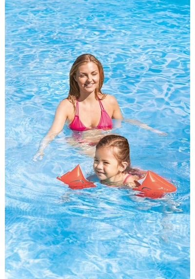 Intex Kırmızı Kolluk 23x15 Cm 3-6 Yaş , Çocuk Kolluk Ik58642 Kırmızı