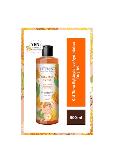 3 Adet Urban Care Turmeric Honey Duş Jeli 500 Ml Diğer