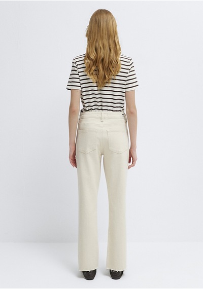 Mavi - New York Ekru Gabardin Pantolon 101441-a4064 Mavi - New York Ekru Gabardin Pantolon 101441-a4064
