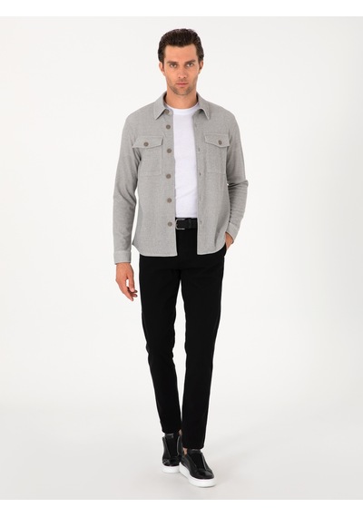 Cacharel Erkek Siyah Pantolon Kanvas-chino 50305640-vr046