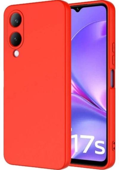 Vivo Y17s Kılıf Zore Mara Lansman Kapak Kırmızı