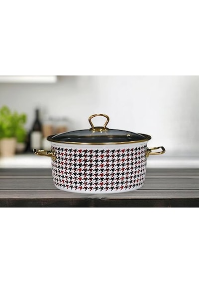 Forte Red Emaye Kızartma Tenceresi 22 Cm 12v