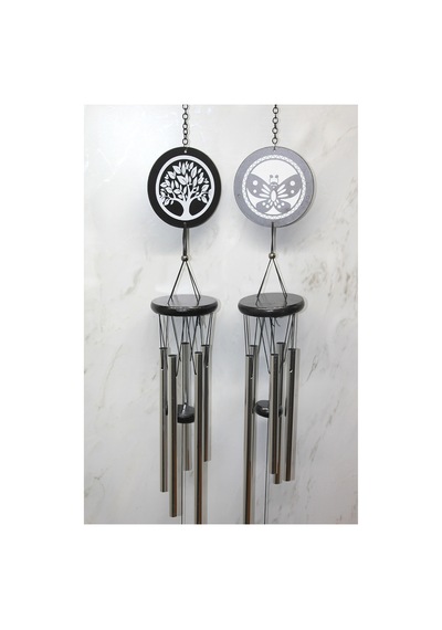 1 Adet Metal Rüzgar Çanı 83 Cm Model Alk3501, Wind Chime, Bahçe Balkon Ev İçin