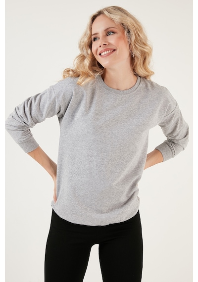 Lela Bayan Sweat 5863569 Gri Melanj Gri Melanj
