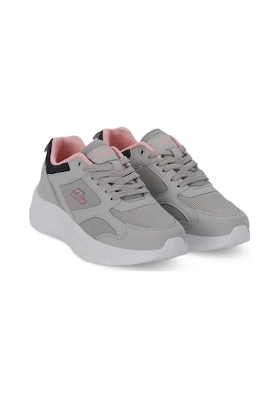 Slazenger Genesıs Kadın Gri / Pembe Koşu & Yürüyüş Spor Ayakkabısı Gri / Pembe