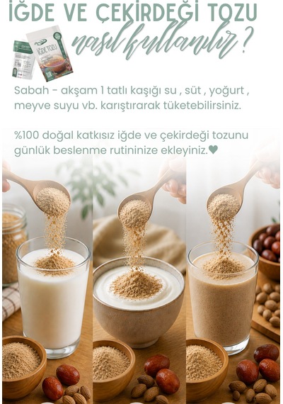 İğde Ve Çekirdeği Unu - 100 Gr - Günlük Üretim Iğde Ve Çekirdeği Unu Tozu , Iğde Unu , Iğde Tozu