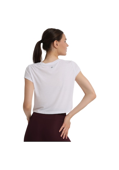 Sportive Marana Cropped Top Kadın Beyaz Günlük Stil T-shirt 25kk1032-kbyz 1776519 Beyaz