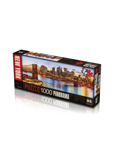 Ks Puzzle 1000 Panoramik Sunset 21004
