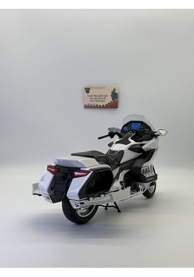 Honda Goldwing Gl 1800 Diecast Motosiklet- 1:9 25 Cm Işıklı