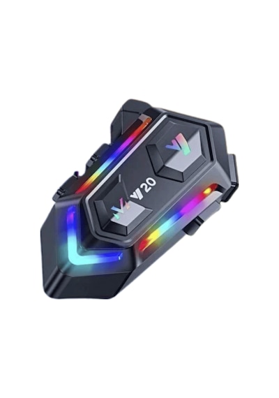 Intercom Ipx6 Su Geçirmez 1000m Bağlantı 1000mah Rgb Işıklı