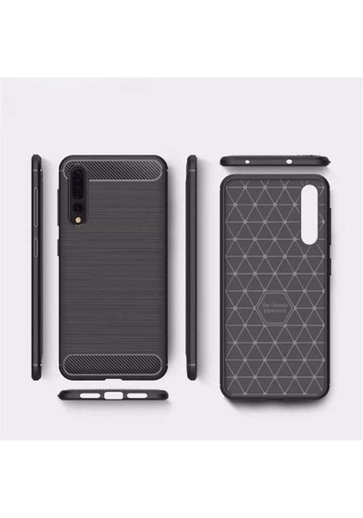 Huawei P20 Pro Kılıf Zore Room Silikon Kapak Lacivert