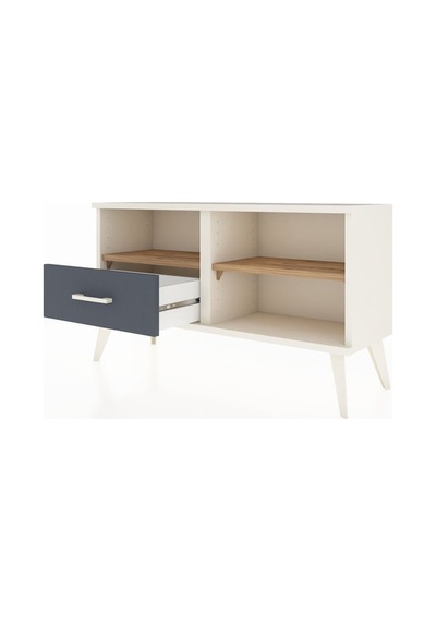 Arges Şifonyer 2 Raflı Tek Çekmeceli 88x30x48 Aytaşı-çam/antrasit Çam/antrasit Arges Şifonyer 2 Raflı Tek Çekmeceli 88x30x48 Aytaşı-çam/antrasit Çam/antrasit