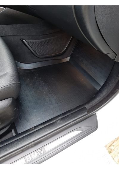 Snylotoaksesuar- Bmw 5 Serisi F10 Refref 4D Paspas Siyah ve Bagaj Havuzu 2010 2013