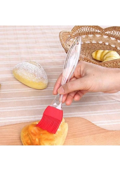 3b Trend Krema Sıkma Torbası 6 Çelik Uç + Silikon Torba Krema Pompası + Silikon Fırça