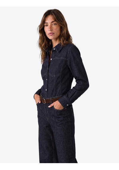 Koton Kemerli Cepli Normal Bel İspanyol Paça Denim Pantolon - Flare Jeans Raw 7wal40029md 63x Koton Kemerli Cepli Normal Bel İspanyol Paça Denim Pantolon - Flare Jeans Raw 7wal40029md 63x
