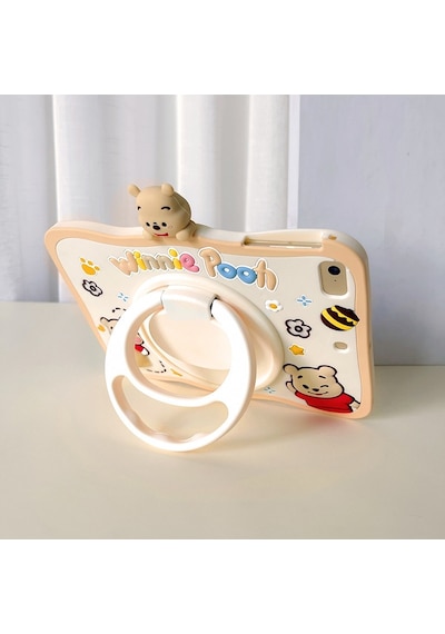 Samsung Galaxy Uyumlu Tab A9 Plus X210 X213 X215 X217 Kılıf Cute Dolls Standlı Eğlenceli 3d Karekterli Çocuk Kılıfı Kılıf