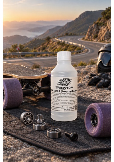 Ipa İzopropil Alkol 250 Ml - Paten Kaykay Scooter Longboard Rulman Temizliği Speedflow Ipa 250ml
