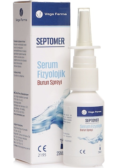 Septomer Serum Fizyolojik Sprey 25 ML