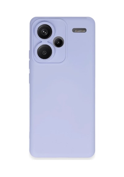 Xiaomi Redmi Note 13 Pro Plus Uyumlu Kılıf Nano İçi Kadife Silikon - Lila