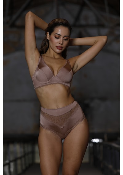 Lenaca Giorgia Wire Bra, Vizon Konforlu Ve Şık Sütyen Çok Renkli