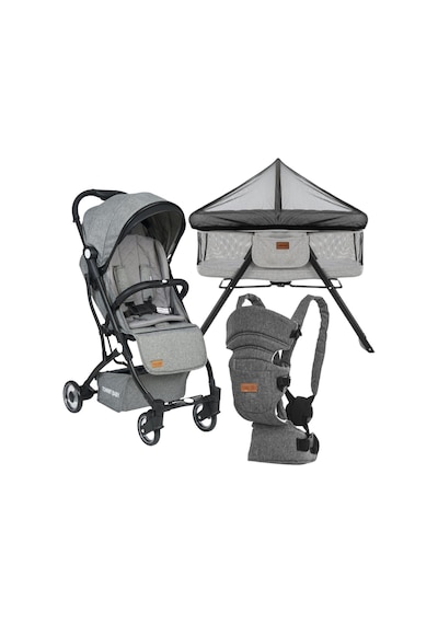 Tommybaby İnci Kabin Bebek Arabası + Katlanır Beşik + Kanguru