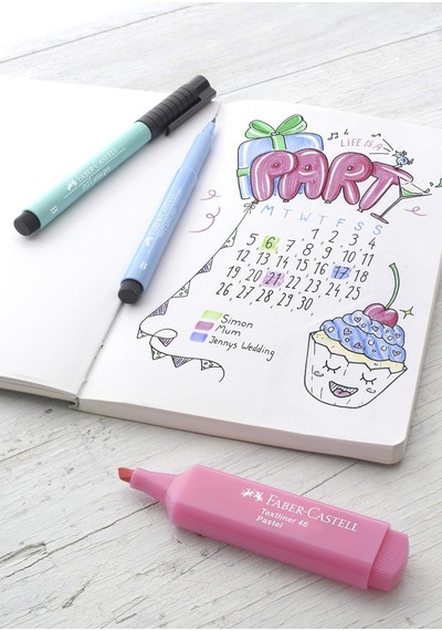 Faber-castell 267125 - Başlangıç Seti Bullet Journaling, 9 Parçal Çok Renkli