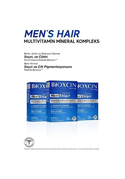 Bioxcin Men's Hair Multivitamin 30 Tablet