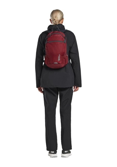 Jack Wolfskin Velocity 12 Unisex Sırt Çantası Kırmızı-12 Litre Çok Renkli
