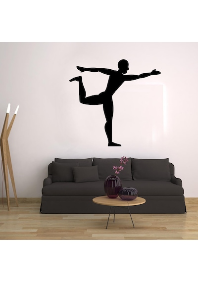 Jimlastikçi Folyo Sticker 130cm Uzunluk Siyah
