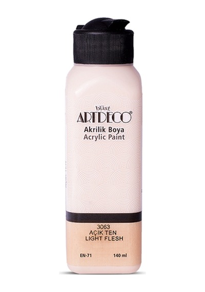 Akrilik Boya 140ml Açık Ten 3063 No Color
