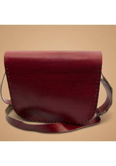 Morgen Craft Woda Deri Çanta - Kol Çantası - Kadın - 31x39.5x3.5 Kırmızı