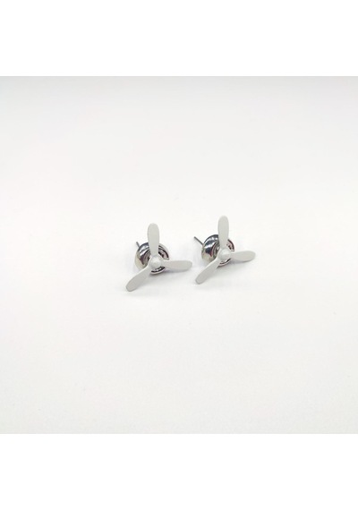 Tedz Collection Pervane Pin Küpe Çok Renkli